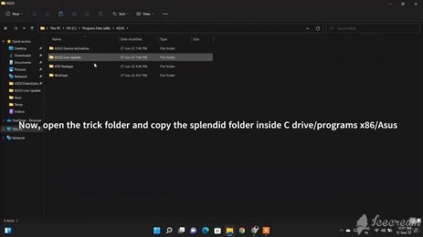 Asus Splendid .icm not found in windows 11 fixed (2022) by TechWorld