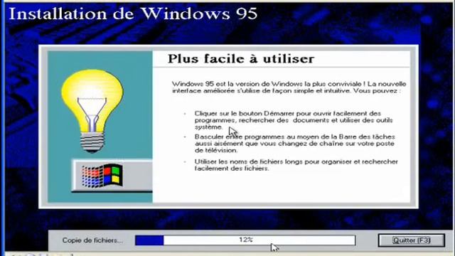 Comment installer windows 95 (avec lien )sur Virtual pc iso (cd ) смотреть онлайн