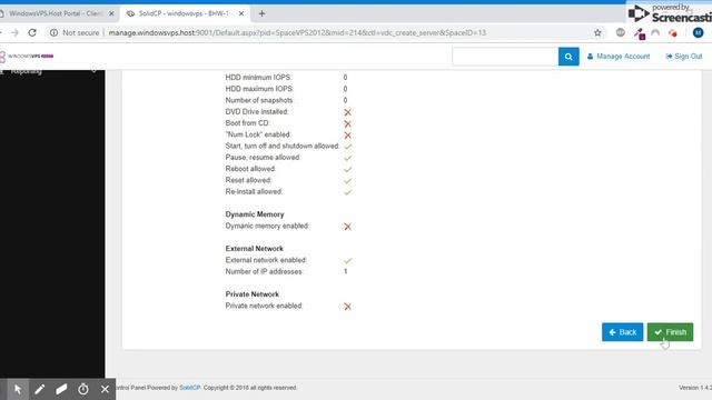How To Create Windows VPS from WindowsVPS.host control panel смотреть онлайн
