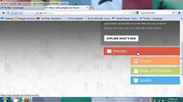 Noticia:Android market se convierte en Google Play смотреть онлайн