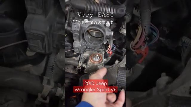 2010 JEEP WRANGLER THERMOSTAT смотреть онлайн
