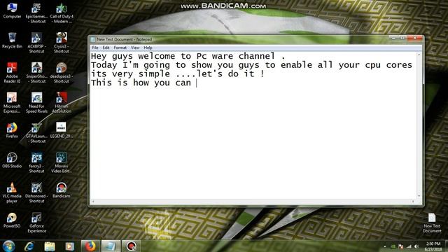 HOW TO ENABLE ALL CORES ON WINDOWS 7 смотреть онлайн