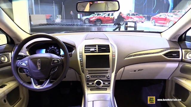 2018 Lincoln MKZ Hybrid Black Label - Exterior and Interior Walkaround - 2018 New York Auto Show смотреть онлайн