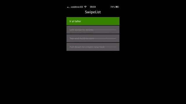 Stelapps - SwipeList [iPhone] смотреть онлайн