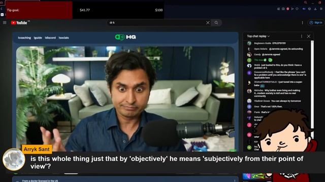 Dr K Responds To Destiny, Asmongold And More In COPE Stream смотреть онлайн