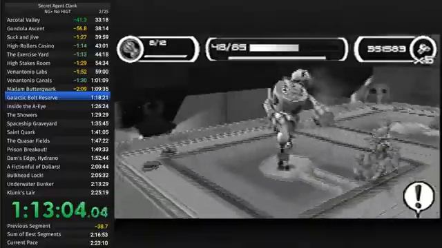 Secret Agent Clank (2008, PSP) NG+ No HIGT 2:23:25 [PB, Former WR] смотреть онлайн