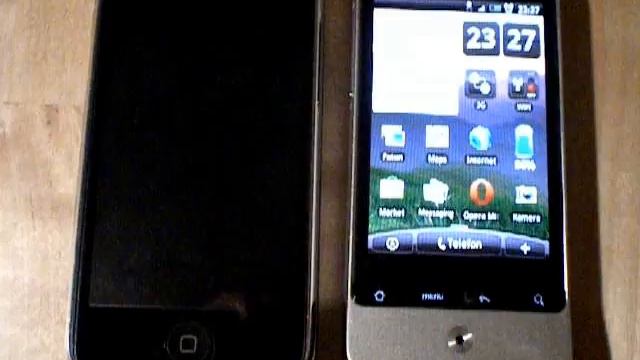 HTC Legend vs Iphone part 3 смотреть онлайн