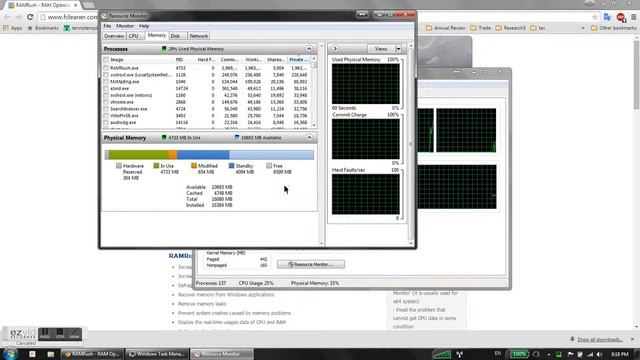 optimize memory usages of your Windows system, free up physical RAM смотреть онлайн
