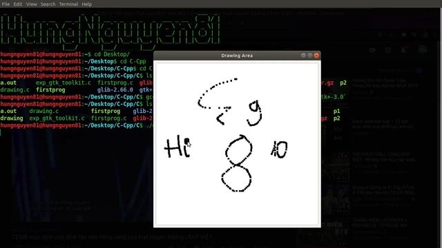 GUI app with GTK toolkit C in ubuntu linux смотреть онлайн
