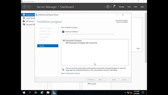 Install .Net Framework 3.5 On Windows Server 2019/2016 (Offline mode) смотреть онлайн