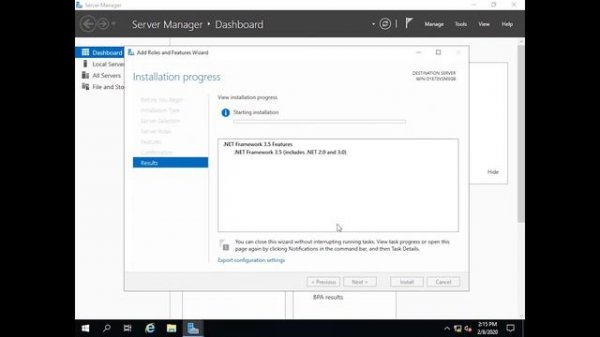 Install .Net Framework 3.5 On Windows Server 2019/2016 (Offline mode)