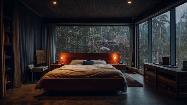 Rain by Window | Have a Deep Sleep with the ASMR Sounds of Rain - ASMR White Noise, Sleep Music смотреть онлайн