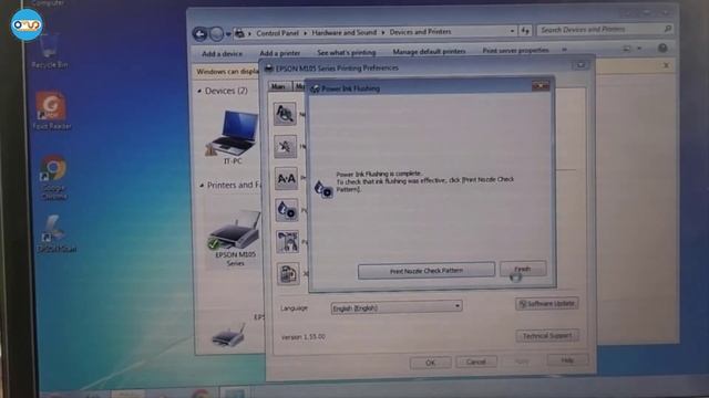 Epson M205 Blank Paper Print Problem ( Epson प्रिंटर मे खाली पेज निकलना ) 100% Solve "OMS" смотреть онлайн