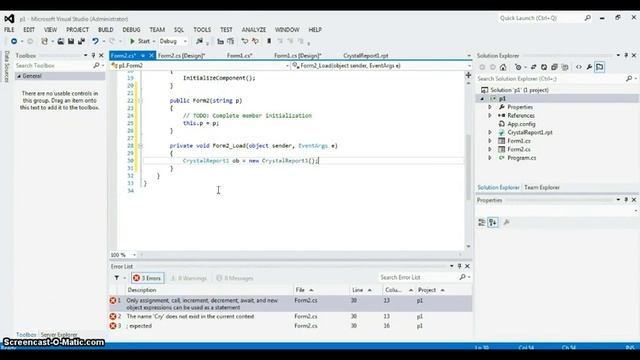 How to pass a text value from a Form to crystal reports? смотреть онлайн