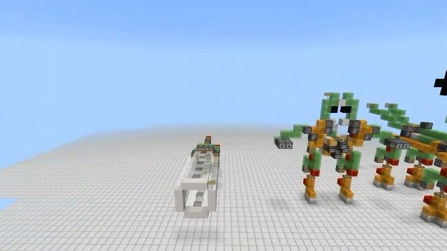 Walking house,Walking robot, And More In Minecraft Pocket Edition смотреть онлайн