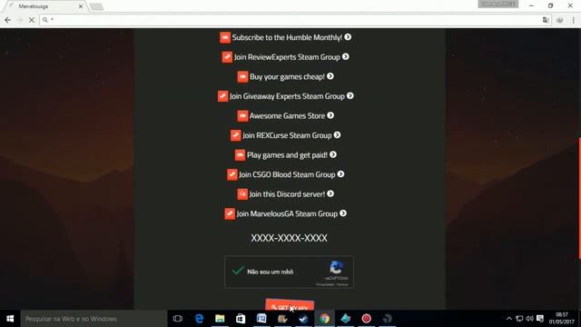 JOGO GRATIS STEAM "FREE KEY STEAM" #496 смотреть онлайн