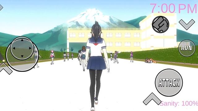Yandere Chan simulator 1.2 Android смотреть онлайн