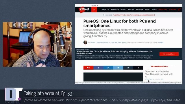 Taking Into Account, Ep. 33 - GNOME, Skype, OpenJS, PureOS, Firefox Send, Poll Results смотреть онлайн