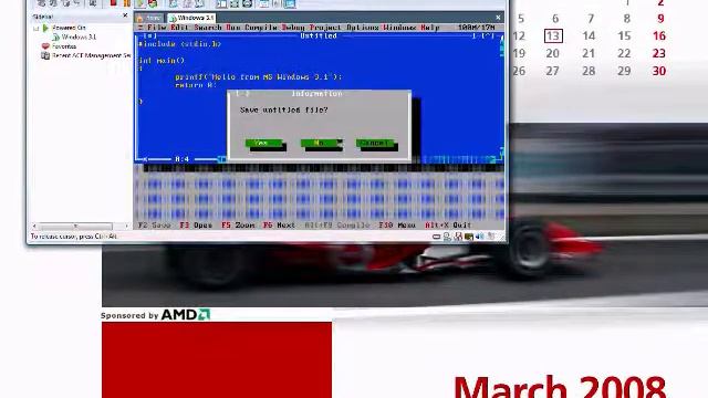 Windows 3.11 Demo смотреть онлайн