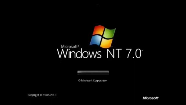 Заставка Windows NT 7.0 с живой загрузкой смотреть онлайн