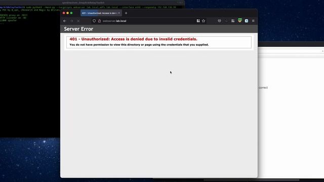 POC for relaying Kerberos Tickets to HTTP services смотреть онлайн