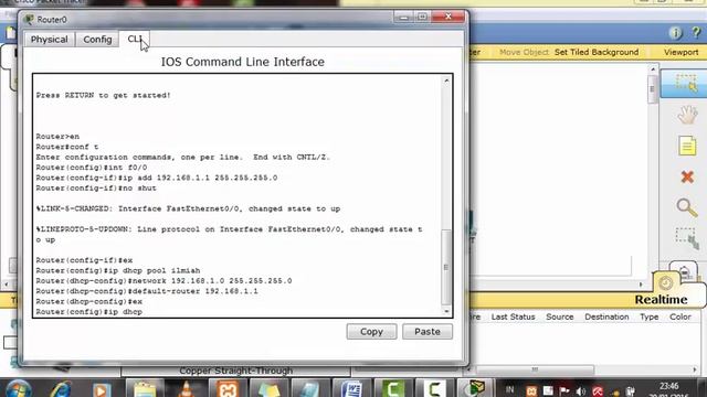 IP ADDRESS DHCP menggunakan cisco packet tracer смотреть онлайн