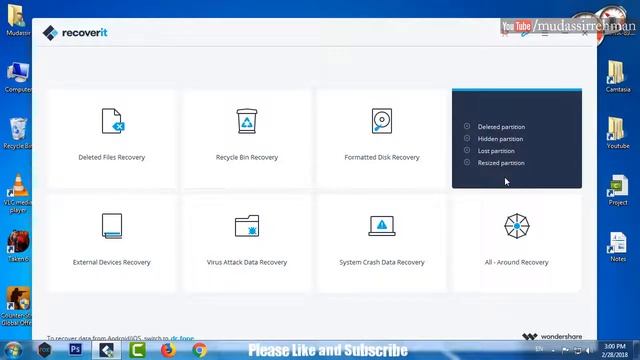 How To Recover Deleted Files From All devices | Wondershare recoverit смотреть онлайн