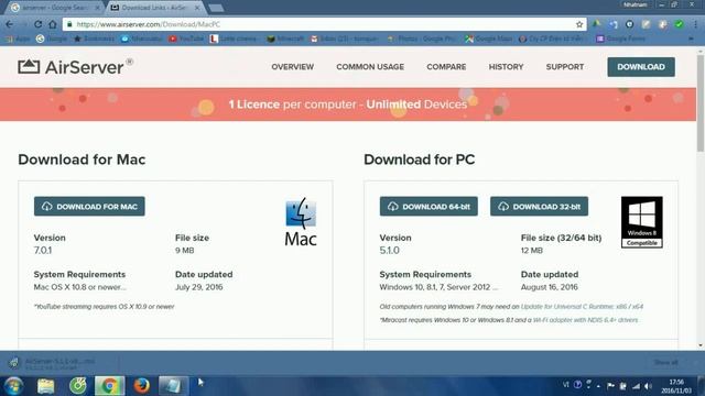How to mirror your iphone/ipad on PC using Airserver смотреть онлайн