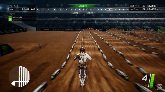 Monster Energy Supercross - The Official Videogame - Online Gameplay (1080p60fps) смотреть онлайн