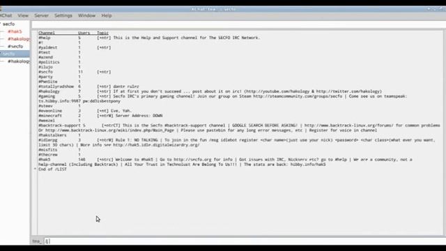 Hakology - IRC - What is IRC? смотреть онлайн