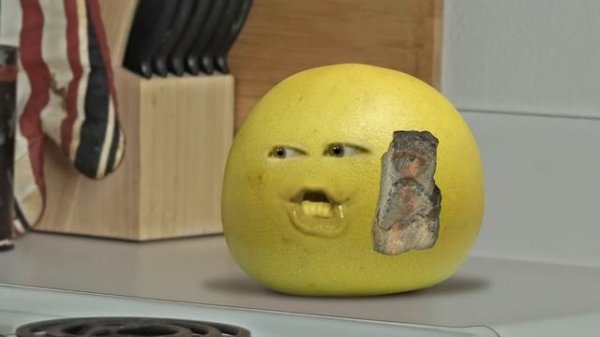 Annoying Orange - Gummy Food vs Real Food Challenge