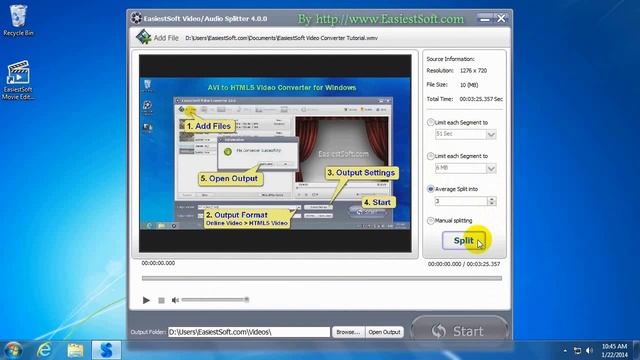 .WAV Audio Separator, Separate .WAV song into parts Windows смотреть онлайн