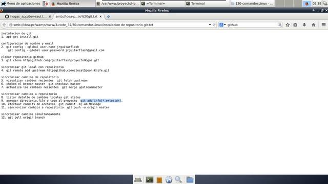 hacer commit y push en so debian a github смотреть онлайн