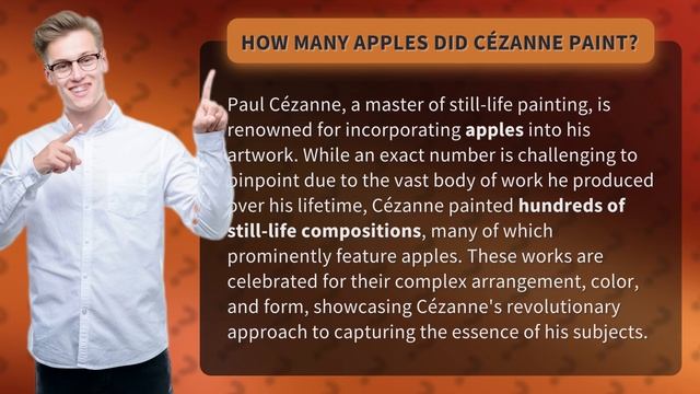 How many apples did Cézanne paint? смотреть онлайн