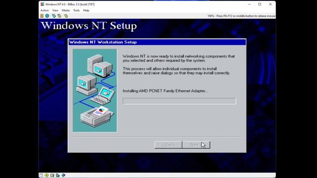 Installing Windows NT 4.0 in 86Box смотреть онлайн