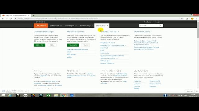 How to Download Ubuntu Linux | उबुन्टु लिनक्स कैसे डाउनलोड करें। Hindi/Urdu смотреть онлайн