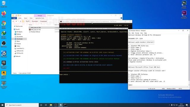 Tutorial Aktivasi Windows 10 Full Versi Update смотреть онлайн