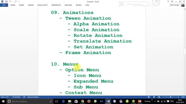 Android syllabus смотреть онлайн
