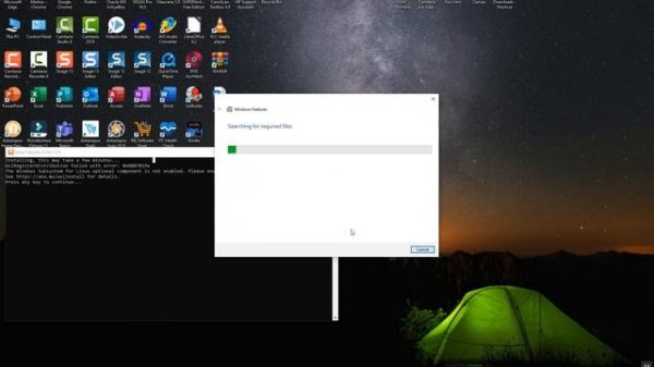 How to fix the error 0x8007019e Windows Subsystem for Linux optional component is not enabled