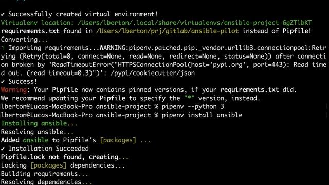 Managing Virtual Environments with Pipenv for Ansible Projects смотреть онлайн