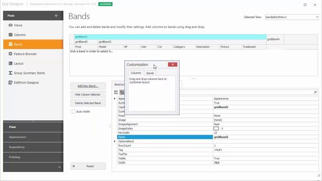 WinForms Grid - Banded Grid View Basics смотреть онлайн