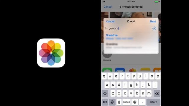 iPhone Shared Photo Album | Sharing Photos with Grandparents смотреть онлайн