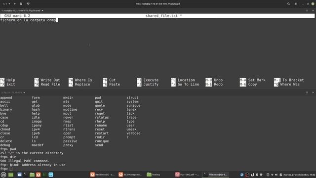 Servicios de red: vsFTPd - Instalación y configuración de un servidor FTP en AWS смотреть онлайн