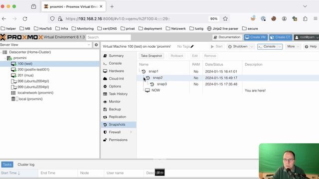 handling snapshots in proxmox смотреть онлайн