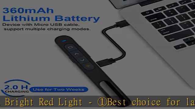 Wireless Presenter Rechargeable, NORWII N76 Presentation Remote for Powerpoint Presentation Clicker смотреть онлайн