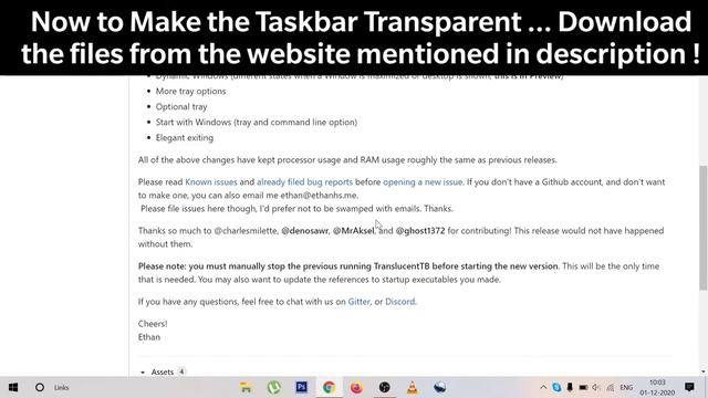 How to center Taskbar icons and Transparent Taskbar in Windows 10 2020#taskbar#customize#macos#win1 смотреть онлайн