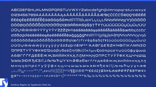[GET] Conthrax font family смотреть онлайн