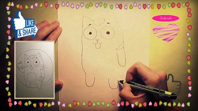 CAT BORIS Love apple-LINE смотреть онлайн