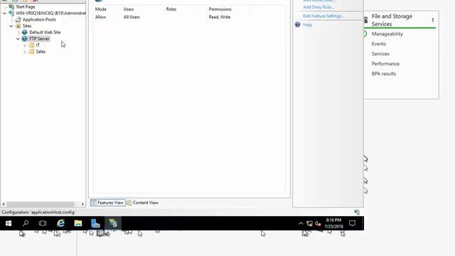 Create a Windows FTP Server 2016 Bangla смотреть онлайн