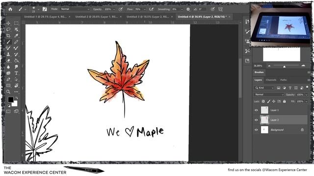 Monday Morning Sketch Session 3.1.2021 | Wacom Experience Center | #digitalart #digitalink смотреть онлайн